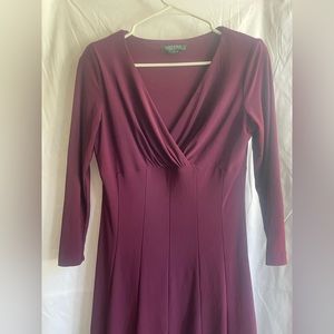 Plum Ralph Lauren Dress